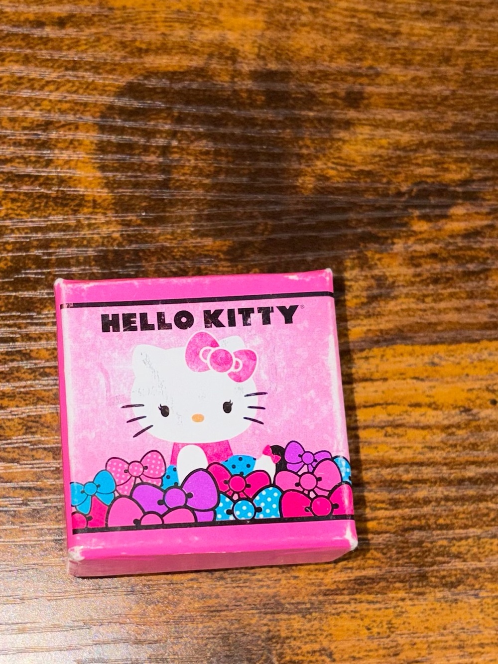 Women’s Open Box Hello Kitty sterling silver crystal earrings with steel back